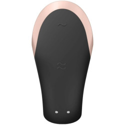 SATISFYER - WIBRATOR DOUBLE LOVE LUKSUSOWY PARTNER CZARNY