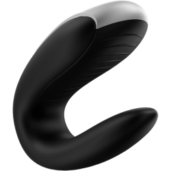 SATISFYER - WIBRATOR DOUBLE FUN PARTNER CZARNY
