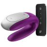 SATISFYER - WIBRATOR DOUBLE FUN PARTNER FIOLETOWY