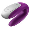 SATISFYER - WIBRATOR DOUBLE FUN PARTNER FIOLETOWY