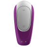 SATISFYER - WIBRATOR DOUBLE FUN PARTNER FIOLETOWY