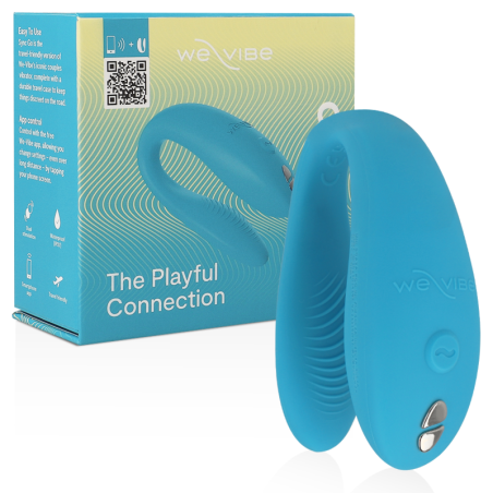 WE-VIBE - SYNC GO DUAL STYMULATOR TURKUSOWY