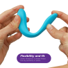 WE-VIBE - SYNC GO DUAL STYMULATOR TURKUSOWY