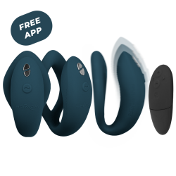 WE-VIBE - SYNC O ELASTYCZNY WIBRATOR PILOT ZDALNEGO STEROWANIA CIEMNOZIELONY