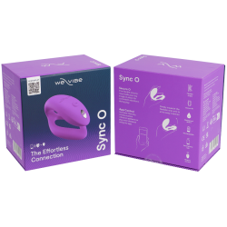 WE-VIBE - SYNC O ELASTYCZNY WIBRATOR ZDALNIE STEROWANY FIOLETOWY