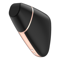SATISFYER - STYMULATOR I WIBRATOR POWIETRZA I PULSE TROJKAT MILOSCI CZARNY