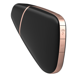 SATISFYER - STYMULATOR I WIBRATOR POWIETRZA I PULSE TROJKAT MILOSCI CZARNY