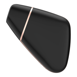SATISFYER - STYMULATOR I WIBRATOR POWIETRZA I PULSE TROJKAT MILOSCI CZARNY