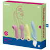 SATISFYER - WSPANIALY ZESTAW WIBRATOROW I PULSU POWIETRZA