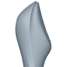 SATISFYER - WIBRATOR CURVY TRINITY 3 AIR PULSE SZARY
