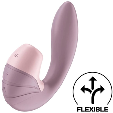 SATISFYER - SUPERNOVA AIR PULSE STYMULATOR I WIBRACJE ROZOWY