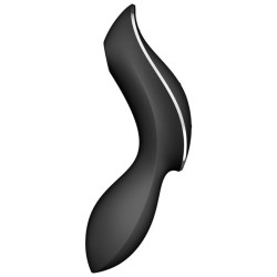 SATISFYER - WIBRATOR PULSU POWIETRZNEGO CURVY TRINITY 2 CZARNY