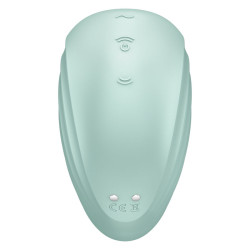 SATISFYER - PEARL DIVER AIR PULSE STYMULATOR I WIBRATOR ZIELONY