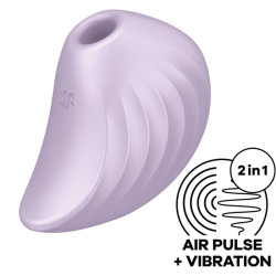 SATISFYER - PEARL DIVER AIR PULSE STYMULATOR I WIBRATOR FIOLETOWY