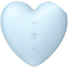 SATISFYER - CUTIE HEART AIR PULSE STYMULATOR I WIBRATOR NIEBIESKI
