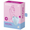 SATISFYER - CUTIE HEART AIR PULSE STYMULATOR I WIBRATOR NIEBIESKI