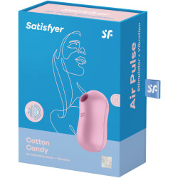 SATISFYER - STYMULATOR PULSU POWIETRZA I WIBRATOR WATY CUKIEROWEJ LILIOWY
