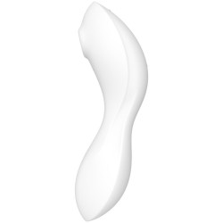 SATISFYER - CURVY TRINITY 5 AIR PULSE STYMULATOR I WIBRATOR APLIKACJA BIALA
