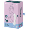SATISFYER - CURVY TRINITY 5 AIR PULSE STYMULATOR I WIBRATOR APLIKACJA BIALA