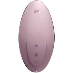 SATISFYER - VULVA LOVER 1 SYMULATOR PULSU POWIETRZA I WIBRATOR FIOLETOWY
