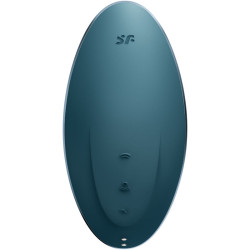 SATISFYER - VULVA LOVER 1 SYMULATOR PULSU POWIETRZA I WIBRATOR NIEBIESKI