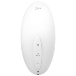 SATISFYER - STIMULATEUR ET VIBRATEUR À PULSE D'AIR VULVA LOVER 2 BLANC