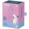 SATISFYER - VULVA LOVER 2 SYMULATOR PULSU POWIETRZA I WIBRATOR BIALY