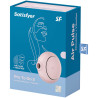 SATISFYER - PRO TO GO 3 DOUBLE AIR PULSE STYMULATOR I WIBRATOR ROZOWY