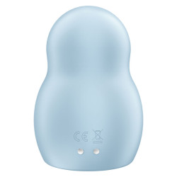 SATISFYER - PRO TO GO 1 PODWOJNY STYMULATOR PULSU POWIETRZA I WIBRATOR NIEBIESKI