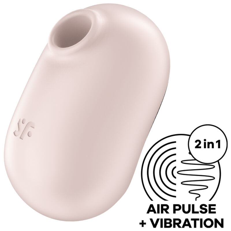 SATISFYER - PRO TO GO 2 DOUBLE AIR PULSE STYMULATOR I WIBRATOR BEZOWY