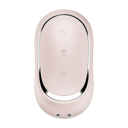 SATISFYER - PRO TO GO 2 ESTIMULADOR Y VIBRADOR DOBLE BEIGE