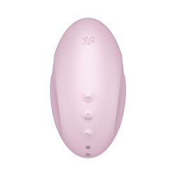 SATISFYER - STIMULATEUR ET VIBRATEUR VULVA LOVER 3 ROSE