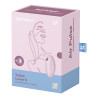 SATISFYER - VULVA LOVER 3 SYMULATOR PULSU POWIETRZA I WIBRATOR ROZOWY