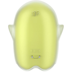 SATISFYER - GLOWING GHOST AIR PULSE & VIBRATOR YELLOW