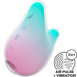 SATISFYER - MERMAID VIBES STYMULATOR I WIBRATOR MIETOWY I RÓZOWY
