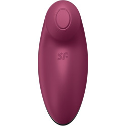 SATISFYER - TAP & CLIMAX 2 WIBRATOR I STYMULATOR CZERWONY