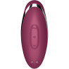 SATISFYER - TAP & CLIMAX 2 VIBRATOR & STIMULATOR RED