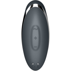 SATISFYER - TAP & CLIMAX 2 VIBRATORE E STIMOLATORE GRIGIO