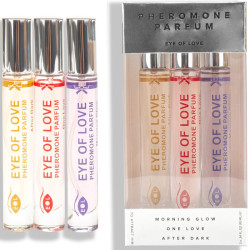 EYE OF LOVE - EOL PHR PARFUM 10 ML ZESTAW/3 - PORANNY GLOW, ONE LOVE, PO DARKNESSI
