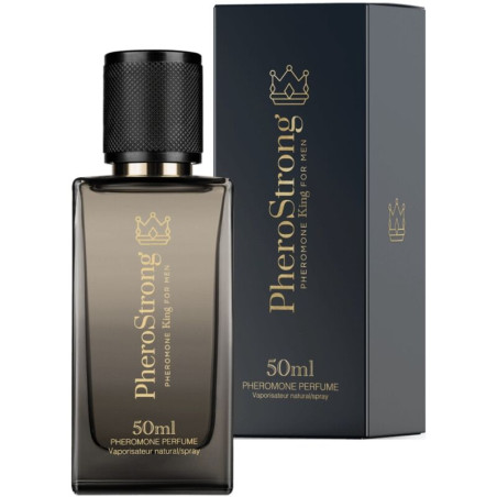 PHEROSTRONG - KRÓL PERFUMÓW FEROMONOWYCH DLA MEZCZYZN 50 ML