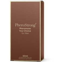 PHEROSTRONG - PERFUMY FEROMONOWE TWÓJ WYBÓR DLA MEZCZYZN 50 ML