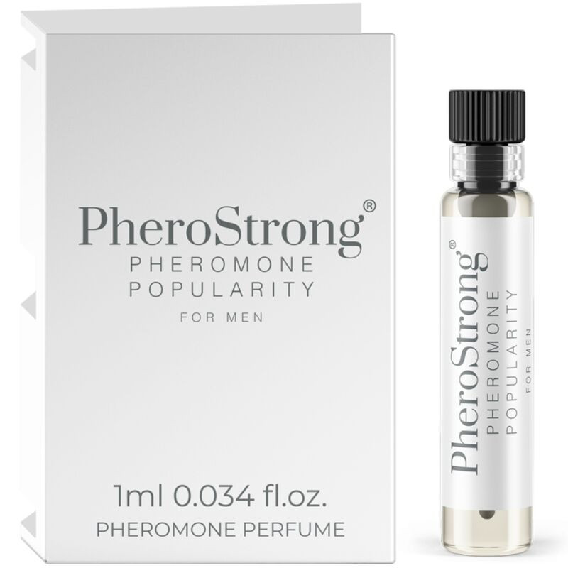 PHEROSTRONG - POPULARNOSC PERFUMÓW FEROMONOWYCH DLA MEZCZYZN 1 ML