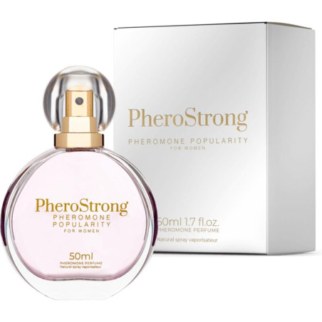 PHEROSTRONG - POPULARNOSC PERFUMÓW FEROMONOWYCH DLA KOBIET 50 ML