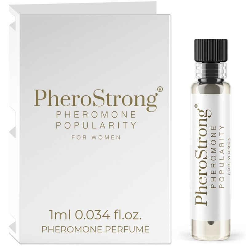 PHEROSTRONG - POPULARNOSC PERFUMÓW FEROMONOWYCH DLA KOBIET 1 ML