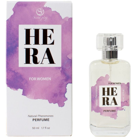 SECRETPLAY - HERA NATURALNE PERFUMY FEROMONY SPRAY DLA KOBIET 50 ML