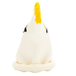 CONDOMERIE - RĘCZNIE MALOWANE NOWOŚCI PREZERWATYWY PARROT WHITE