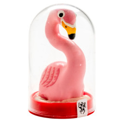 CONDOMERIE - RĘCZNIE MALOWANE NOWOŚCI PREZERWATYWY FLAMINGO RÓŻ