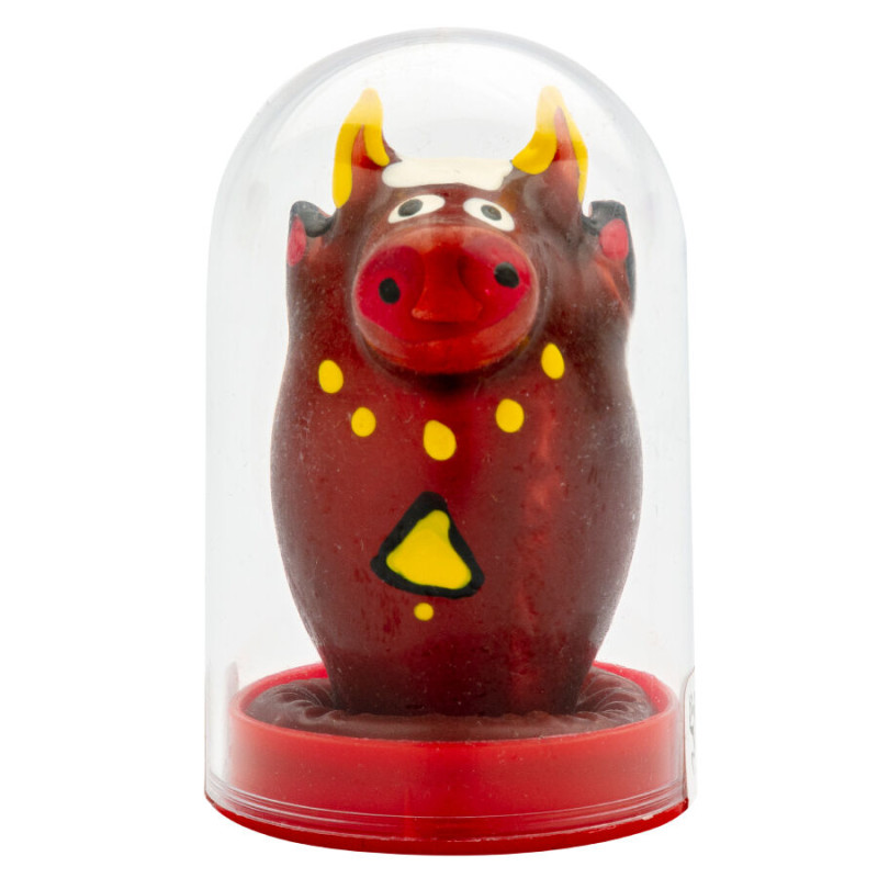 CONDOMERIE - HANDPAINTED NOVELTY CONDOMS BULL MODEL 1 CONDOMERIE - HANDPAINTED NOVELTY CONDOMS BULL MODEL 1