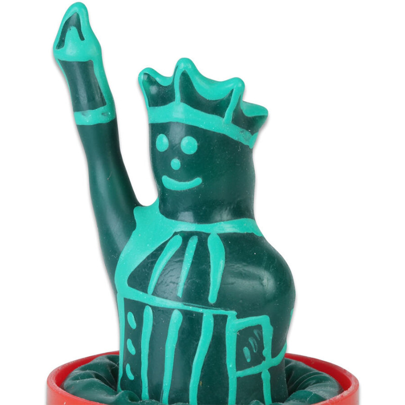 CONDOMERIE - PRESERVATIVO DECORATIVO PINTADO A MANO ESTATUA DE LA LIBERTAD MODELO 1 CONDOMERIE - PRESERVATIVO DECORATIVO PINTADO A MANO ESTATUA DE LA LIBERTAD MODELO 1