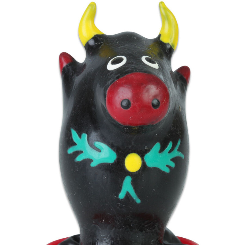 CONDOMERIE - PRESERVATIVO DECORATIVO PINTADO A MANO TORO NEGRO MODELO 1 CONDOMERIE - PRESERVATIVO DECORATIVO PINTADO A MANO TORO NEGRO MODELO 1